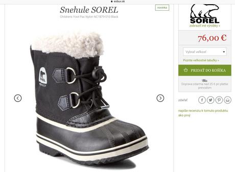 Detske snehule sorel, sorel,25