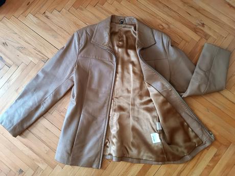 Kožená bunda, s