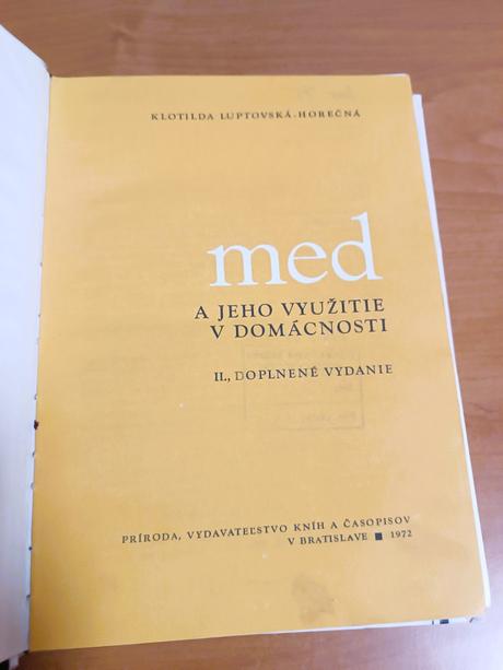 Med a jeho využitie v domácnosti (1972), 