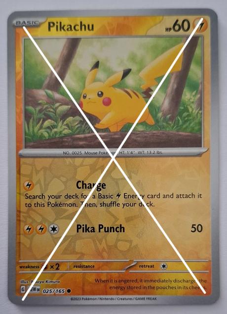 Pokémon karty "151 - mew" (4),
