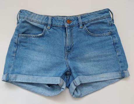 Riflové kraťasy h&m, h&m,xs