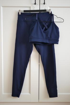 Tmavomodrá športová súprava l, l