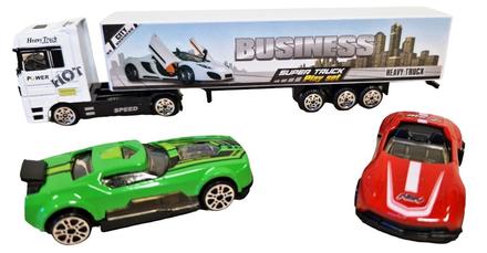 Autíčka kovová sada 3ks, 