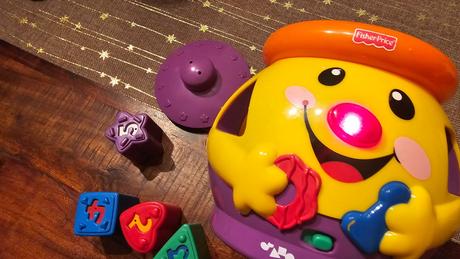 Hrniec fisherprice tvary a čísla,