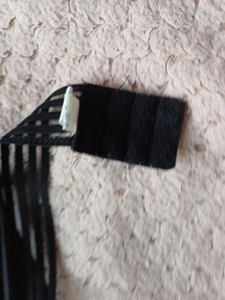 Čierna podprsenka s výstužou bez kostíc, l