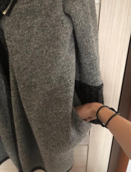 Sveter hrubý na vonku,