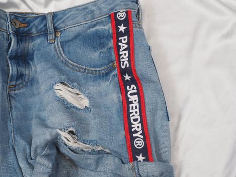 Kvalitné riflové kraťasy superdry, superdry,s