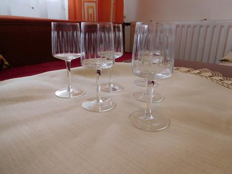 Poháre jemný výbrus, 