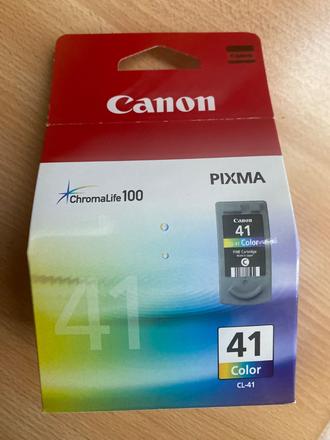 Náplň color cl-41 canon pixma, canon