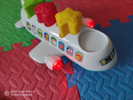 Interaktívne lietadielko vkladacka,