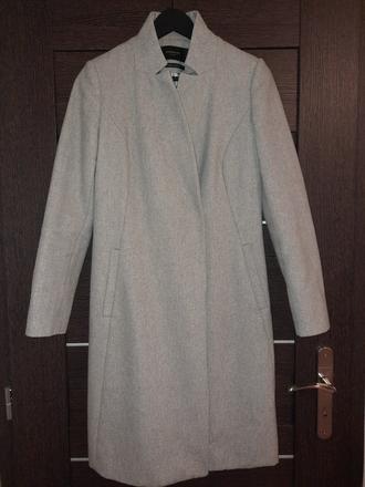 Klasický vlnený kabát, reserved,38