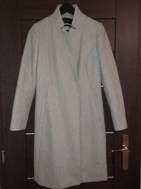 Klasický vlnený kabát, reserved,38