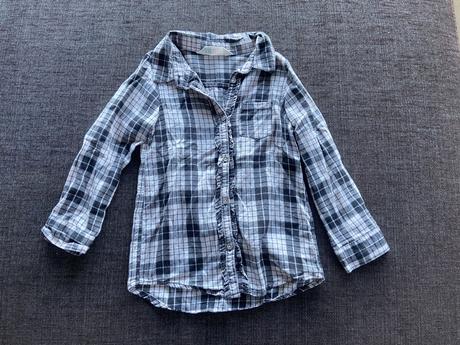 Flanelová košeľa, h&m,110