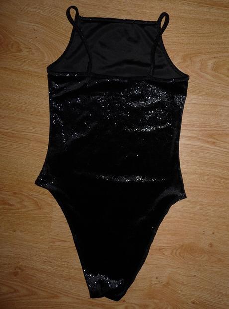 Zamatové body, h&m,xs