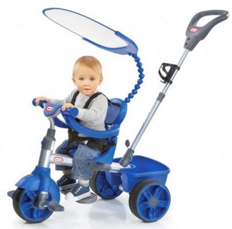 Little tikes trojkolka 3v1 modrá, 625848, little tikes