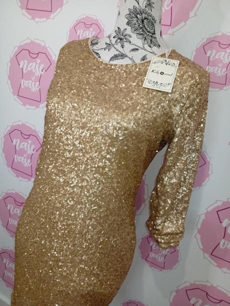 Nové flitrované šaty, l