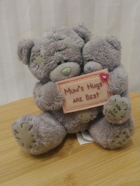 Me to you medveď s medvedíkom, mamino objatie 11cm, 