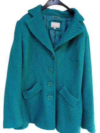 Tyrkysový kabátik, l