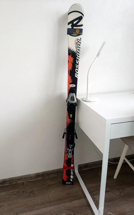 Lyže rossignol / 140 cm / viazanie tecno pro, rossignol,140-149 cm