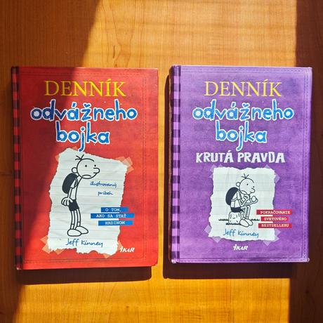 Knihy denník odvážneho bojka, 