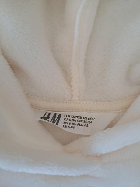 Plysova mikina hm, h&m,122