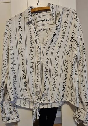 Popísaná košeľa, new yorker,m