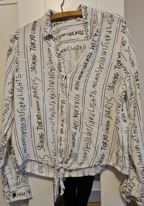 Popísaná košeľa, new yorker,m