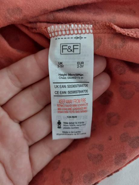 Šaty 98, f&f,98