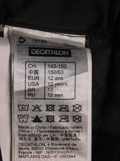 Lyžiarske nohavice, wedze,152