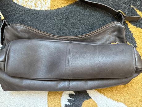 Hnedá kožená kabelka, 