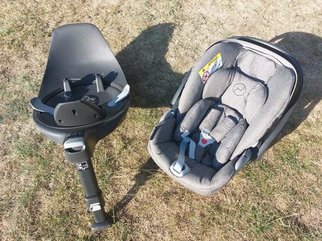 Vajíčko cybex platinum z2 cloud + otočná základňa, cybex