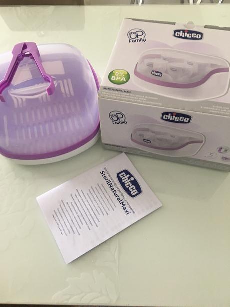 Sterilizátor, zn. chicco, chicco