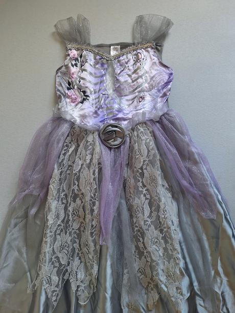 Zombie princezná / nevesta kostým 122-128, 