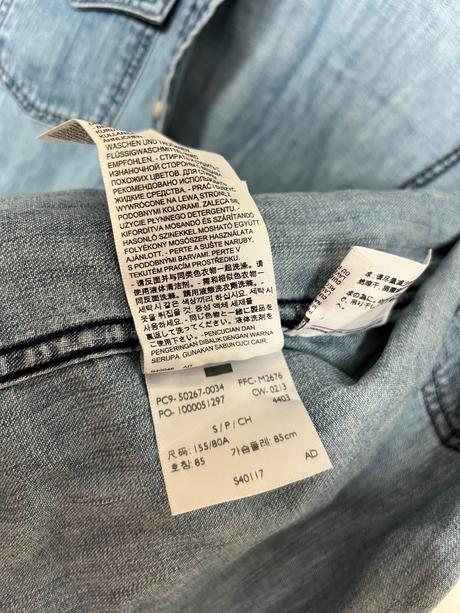 Levis dámska košeľová blúzka, levis,s