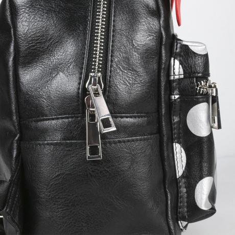 Štýlový koženkový batoh minnie mouse,