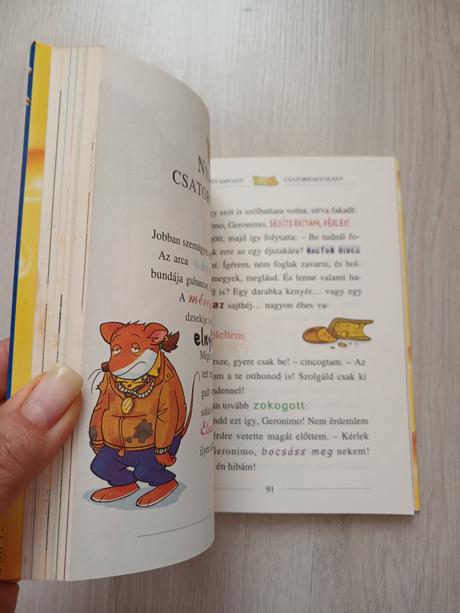 Geronimo stilton ezer mozzarella nyertem,