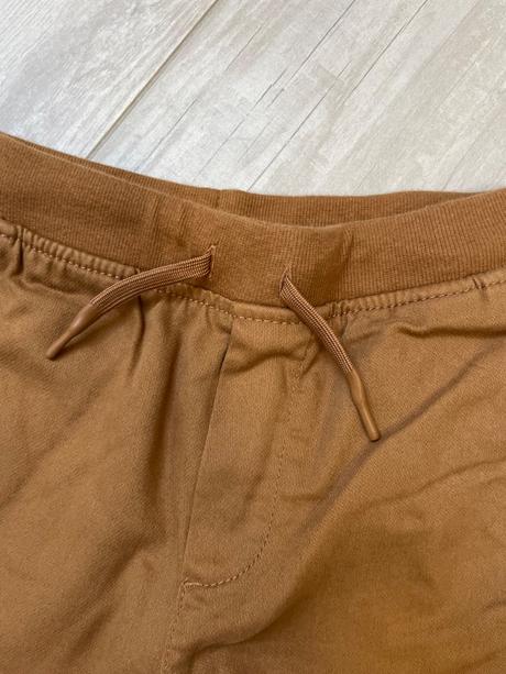 Škoricové cargo nohavice, h&m,134