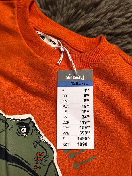 Mikina sinsay 128, sinsay,128