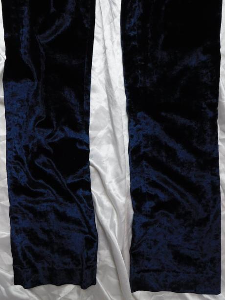 Karen millen luxusne zamatove nohavice, 34