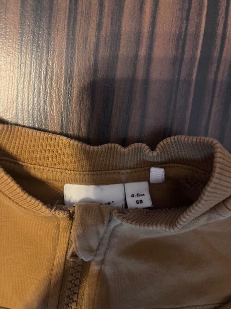 Mikina na zips, name it,68