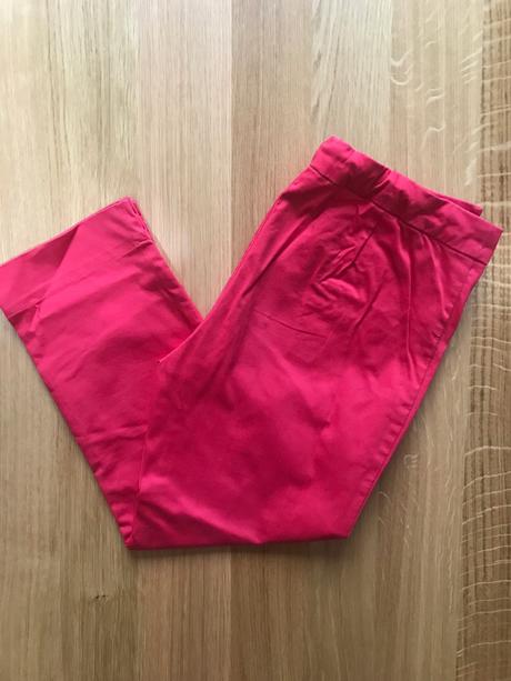 Jacadi nohavice trištvrťové červené, jacadi,128