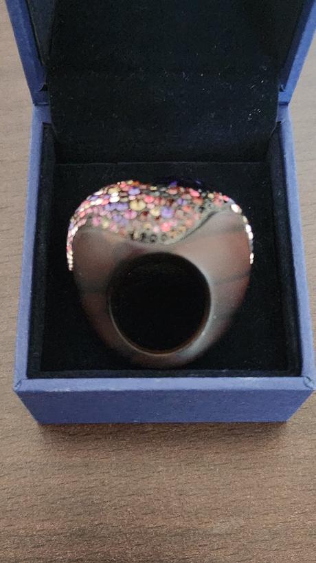 Extravagantný prsteň swarovski (veľ. 55), swarovski