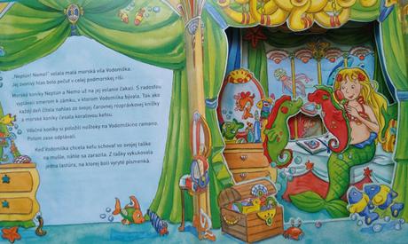 Malá morská víla a perlová stopa po up kniha, 