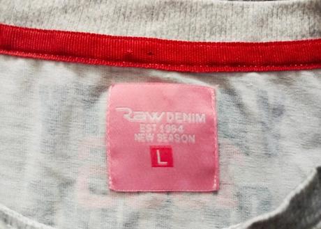 Dámske tričko veľ. l, denim,l
