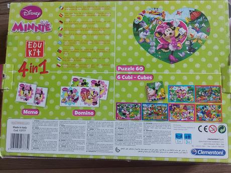 Puzzle, memo,domino minnie, 