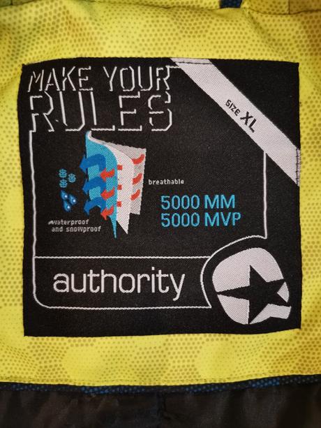 Zimná bunda, authority,xl