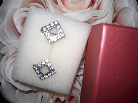 Strieborná náušnice,