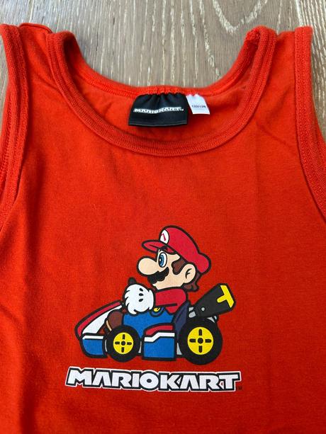 Tričko bez rukávov mariokart, 122