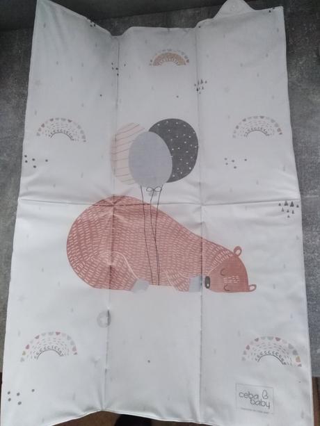 Prebaľovacia podložka cestovná, 