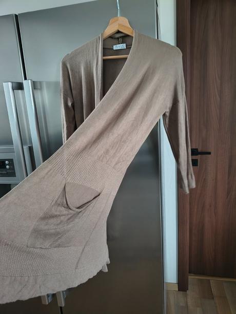 Ľahký letný sveter s prímesou ľanu s-m, m